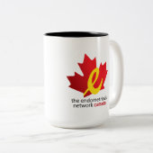 Koffie/thee-Mok Tweekleurige Koffiemok (Voorkant rechts)