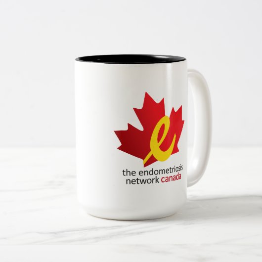 Koffie/thee-Mok Tweekleurige Koffiemok (Voorkant rechts)