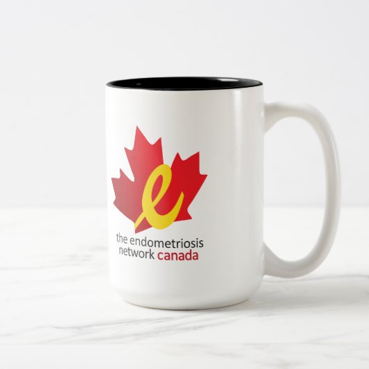 Koffie/thee-Mok Tweekleurige Koffiemok (Rechts)