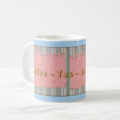 Koffie Thee Ontspannen Herhalen Mok (Voorkant links)