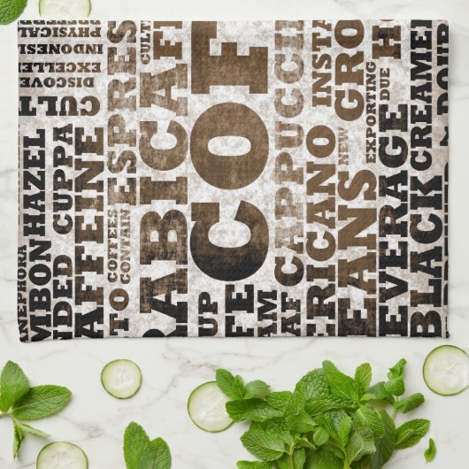 Koffie Theedoek (Gevouwen)