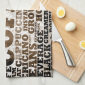 Koffie Theedoek (Quarter Fold)