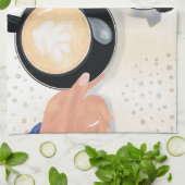 Koffie? Theedoek (Gevouwen)