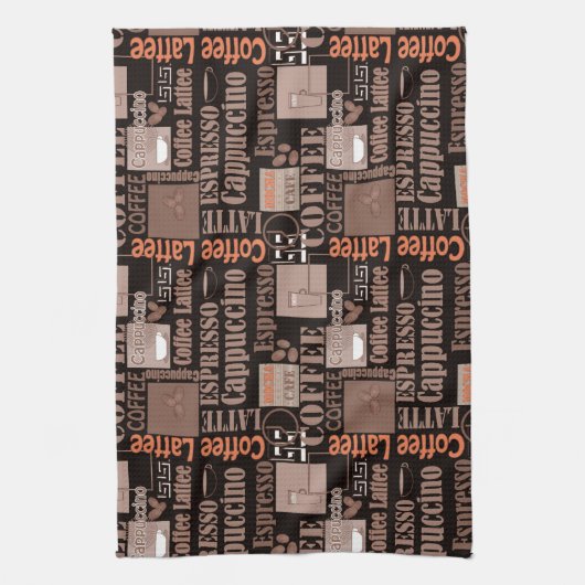 Koffie Theedoek (Verticaal)