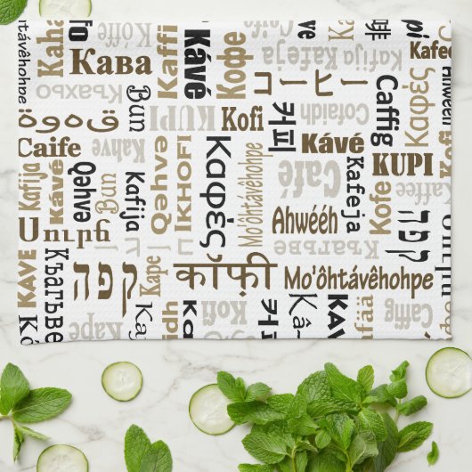 Koffie Theedoek (Gevouwen)