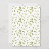 Koffie Thema Bruids Douche Uitnodiging (Achterkant)