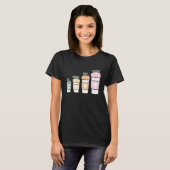 Koffie thema leraar Tall Grande Venti leraar T-shirt (Voorkant volledig)