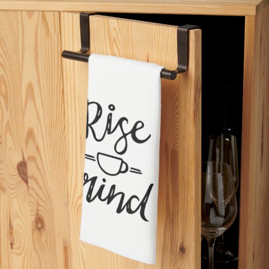Koffie Thleken keukenhanddoek (Derde Gevouwen)