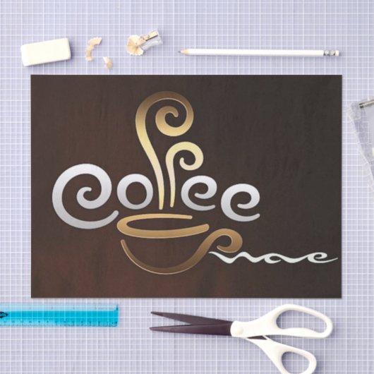 Koffie Tissuepapier (Craft)