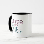 Koffie tot waskoffie mok (Voorkant links)