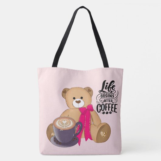 KOFFIE TOTE BAG (Achterkant)