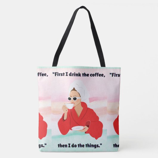 KOFFIE TOTE BAG (Voorkant)