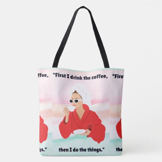 KOFFIE TOTE BAG (Achterkant)