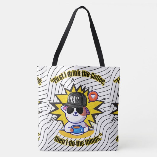 KOFFIE TOTE BAG (Voorkant)