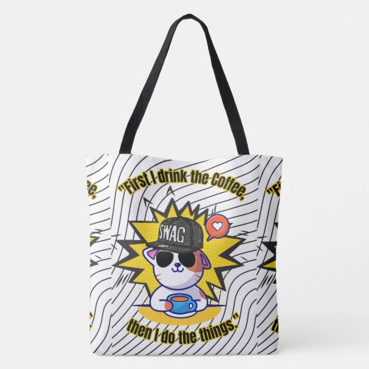 KOFFIE TOTE BAG (Achterkant)