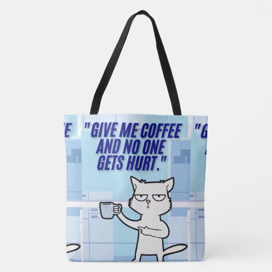 KOFFIE TOTE BAG (Voorkant)