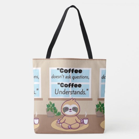 KOFFIE TOTE BAG (Voorkant)