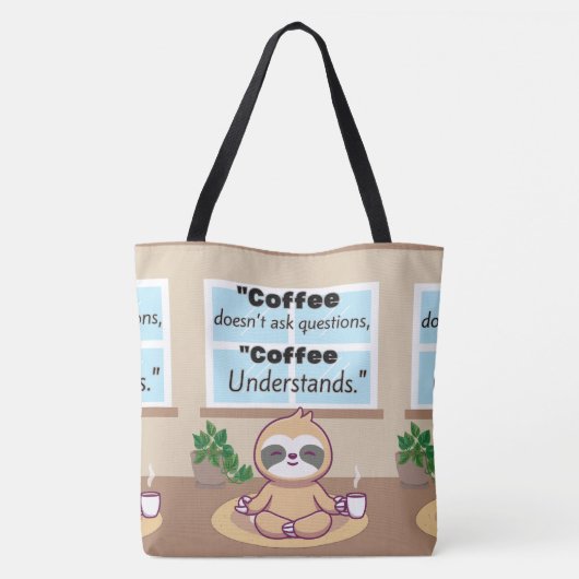KOFFIE TOTE BAG (Achterkant)