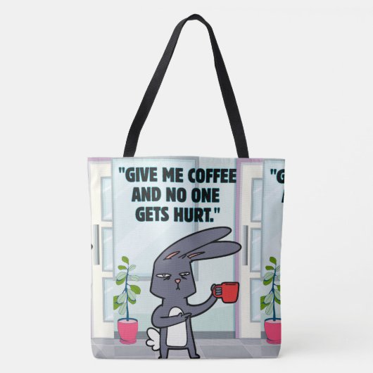 KOFFIE TOTE BAG (Voorkant)