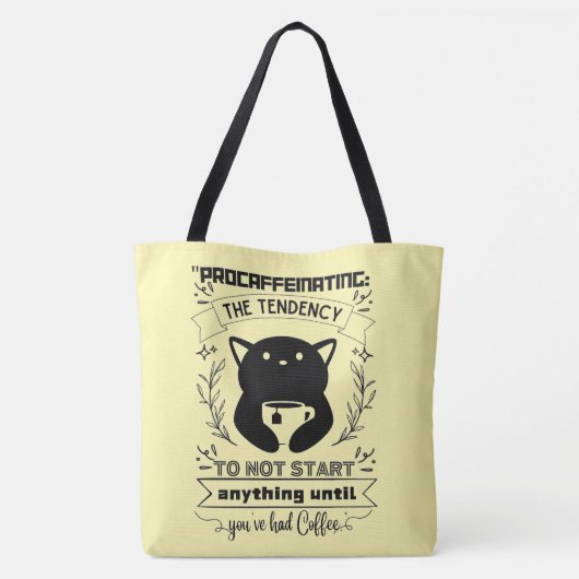 KOFFIE TOTE BAG (Achterkant)