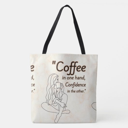 KOFFIE TOTE BAG (Voorkant)