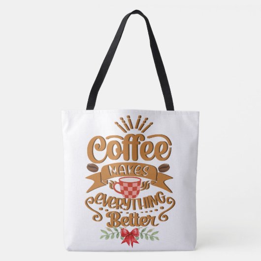 KOFFIE TOTE BAG (Voorkant)