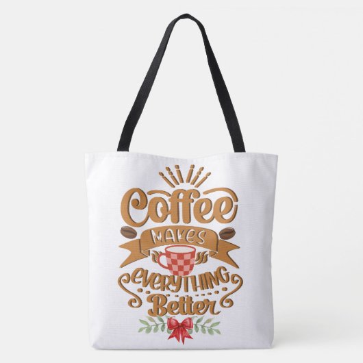 KOFFIE TOTE BAG (Achterkant)