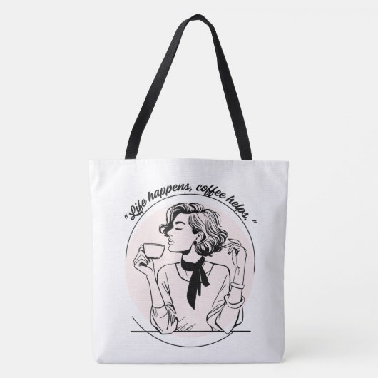 KOFFIE TOTE BAG (Voorkant)