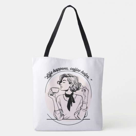 KOFFIE TOTE BAG (Achterkant)