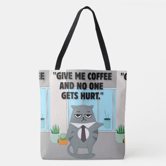 KOFFIE TOTE BAG (Voorkant)