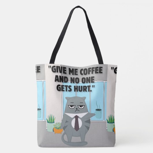 KOFFIE TOTE BAG (Achterkant)