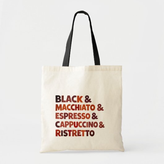 Koffie Tote Bag (Voorkant)