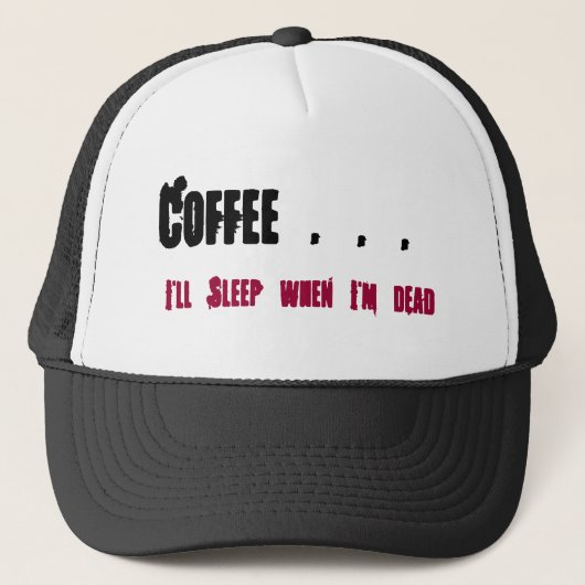 Koffie Trucker Pet (Voorkant)