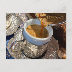 Koffie, Turkse koffie Briefkaart