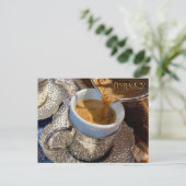 Koffie, Turkse koffie Briefkaart (Staand voorkant)