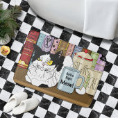 Koffie Tuxedo Kat Grappig Badmat