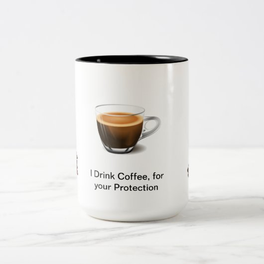 Koffie Tweekleurige Koffiemok (Center)
