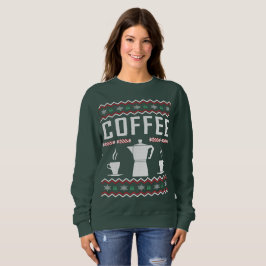 Koffie Ugly KerstSweater Trui