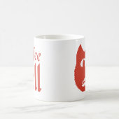 Koffie uit de hel! koffiemok (Center)