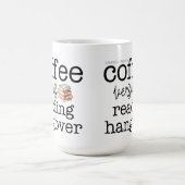 Koffie v Lezen Kater Koffiemok (Center)