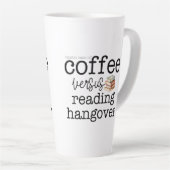 Koffie v Lezen Kater Latte Mok (Rechterhoek)