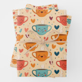 Koffie Valentijn Hartelijk Sips Inpakpapier Vel (In situ)