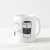 Koffie Valentijnse liefde Koffiemok (Voorkant rechts)