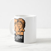 Koffie van Blondie Koffiemok (Voorkant links)