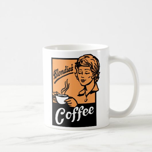 Koffie van Blondie Koffiemok (Rechts)