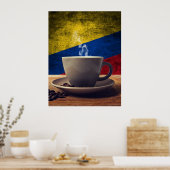 Koffie van Colombia Poster (Keuken)
