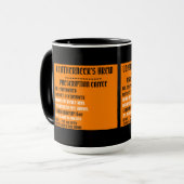 KOFFIE VAN DE BREW PRESCRIPTIE VAN LEATHERNECK MOK (Voorkant links)