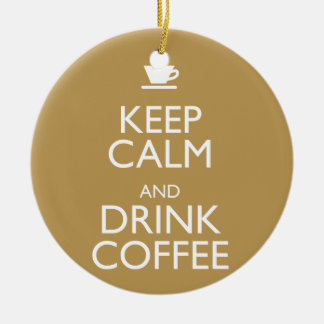 KOFFIE VAN DE HOOGTE EN VAN DE DRINK KERAMISCH ORNAMENT