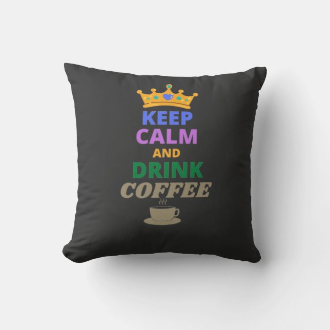 KOFFIE VAN DE HOOGTE EN VAN DE DRINK KUSSEN (Voorkant)