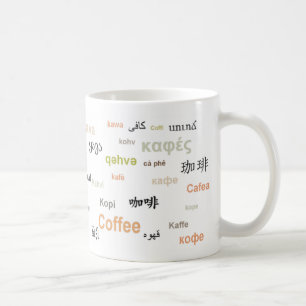 Koffie van de Mok van de wereld (in Oranje of naja